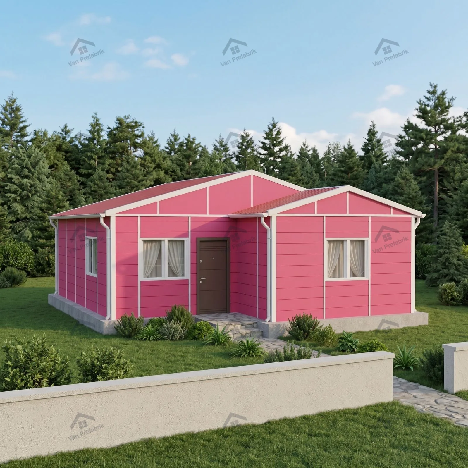 54 m² Tek Katlı Prefabrik