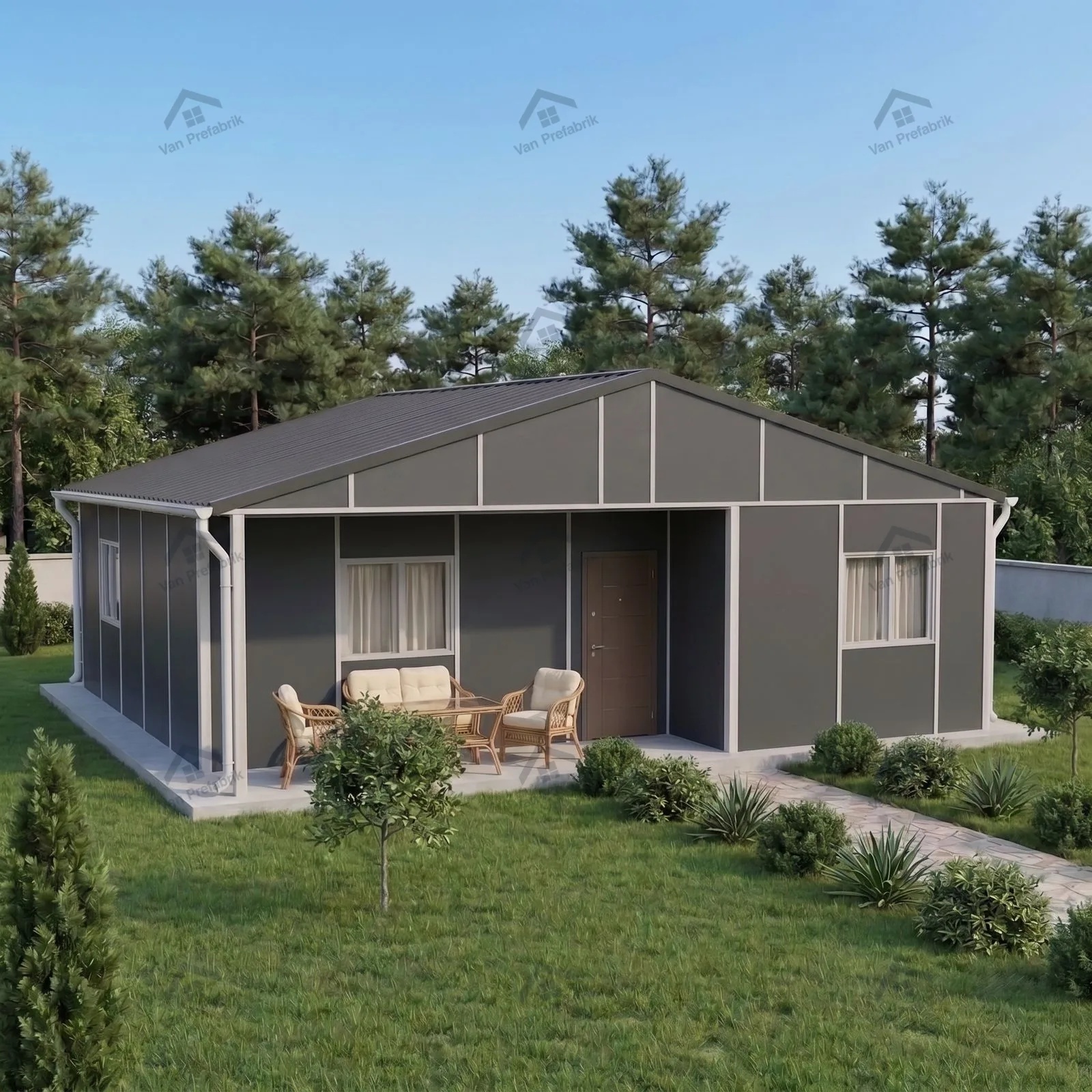 65 m² Tek Katlı Prefabrik
