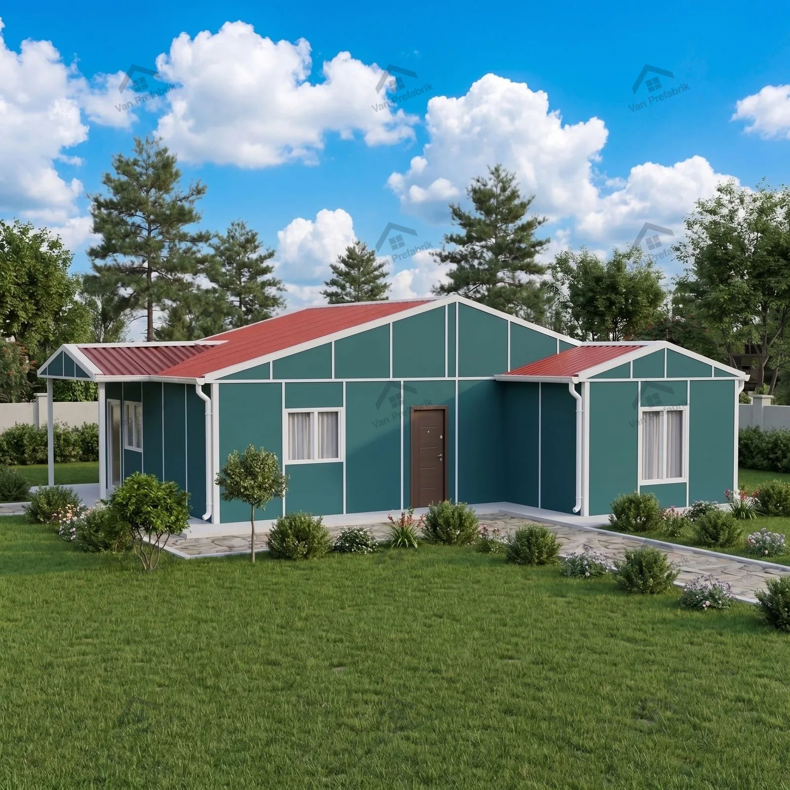 81 m² Tek Katlı Prefabrik